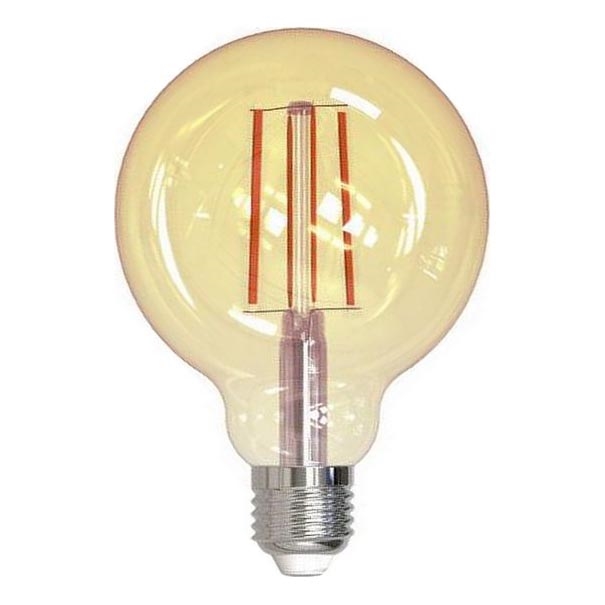 LED Stmívatelná žárovka FILAMENT VINTAGE G95 E27/12W/230V 2000K